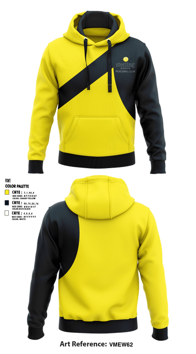 Sterling Grove Pickleball Club 25587481 Hoodie - 1
