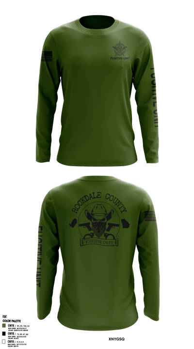 RCSO Fugitive Unit 21938388 Long Sleeve Performance Shirt - 3