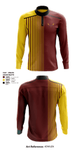 Ethan High School Volleyball 40476627 Quarter Zip Jacket - 1
