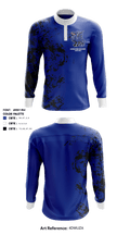 Division Avenue High School Basketball 17302589 Quarter Zip Jacket - 1