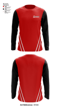 Lake Elmo Baseball Association 59723829 Long Sleeve Performance Shirt - 1