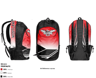 Gear Bag, Westlawn Middle School Basketball, Men's Basketball, Teamtime, Team time, sublimation, custom sports apparel, team uniforms, spirit wear, spiritwear, sports uniforms, custom shirts, team store, custom team store, fundraiser sports, apparel fundraiser