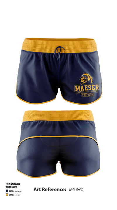 Karl G Maeser Preparatory Academy Tennis 50713189 Women's Shorts - 2