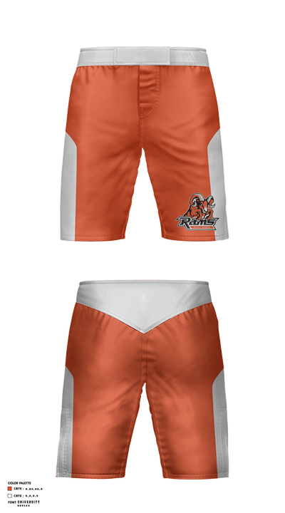 Mount Vernon Township High School Wrestling 38577303 Fight Shorts - 1