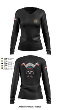Apache 10748553 Women's Long Sleeve V-neck Shirt - 2