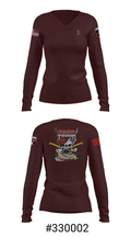 Pirate FIST 40873252 Women's Long Sleeve V-neck Shirt - 37