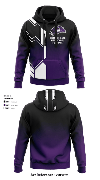 Hoodie, Vista Del Lago High School Football, Football, Teamtime, Team time, sublimation, custom sports apparel, team uniforms, spirit wear, spiritwear, sports uniforms, custom shirts, team store, custom team store, fundraiser sports, apparel fundraiser