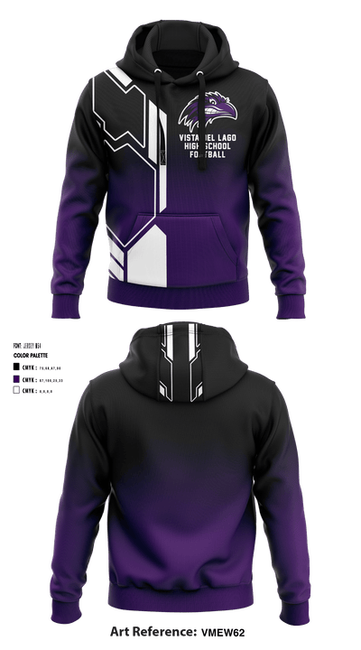 Vista Del Lago High School Football 57133164 Hoodie - 1