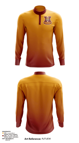 Quarter Zip Jacket, Harrisburg High School Tennis, Tennis, Teamtime, Team time, sublimation, custom sports apparel, team uniforms, spirit wear, spiritwear, sports uniforms, custom shirts, team store, custom team store, fundraiser sports, apparel fundraiser