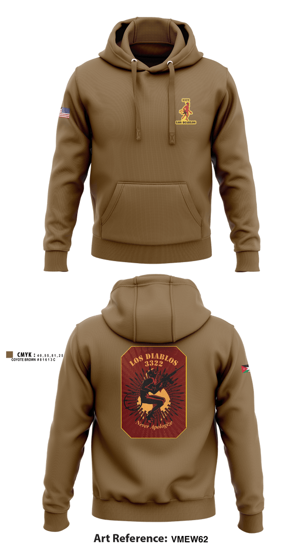 Hoodie, 3SQDN, 3SFAB, Army, Teamtime, Team time, sublimation, custom sports apparel, team uniforms, spirit wear, spiritwear, sports uniforms, custom shirts, team store, custom team store, fundraiser sports, apparel fundraiser