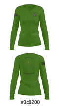 RI Counterdrug 89793472 Women's Long Sleeve V-neck Shirt - 23