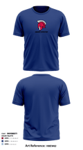 Antioch Spartans 69324892 Short Sleeve Performance Shirt - 5