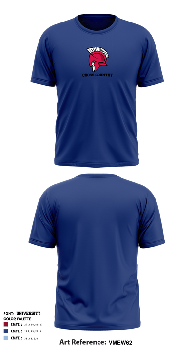 Antioch Spartans 69324892 Short Sleeve Performance Shirt - 5