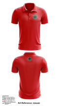 Amphi Legacy Wrestling Club 71655946 Short Sleeve Performance Polo - 5