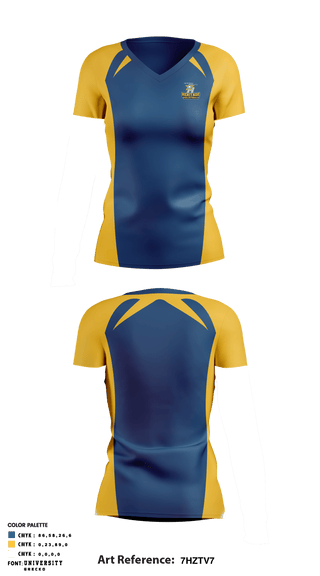 Women's Short Sleeve Vneck Shirt, Heritage High School Golf, Golf, Teamtime, Team time, sublimation, custom sports apparel, team uniforms, spirit wear, spiritwear, sports uniforms, custom shirts, team store, custom team store, fundraiser sports, apparel fundraiser