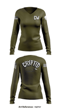 C.W.C 17643750 Women's Long Sleeve V-neck Shirt - 1