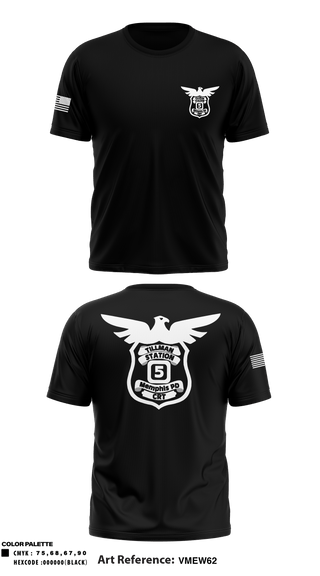 Short Sleeve Performance Shirt, , Police, Teamtime, Team time, sublimation, custom sports apparel, team uniforms, spirit wear, spiritwear, sports uniforms, custom shirts, team store, custom team store, fundraiser sports, apparel fundraiser