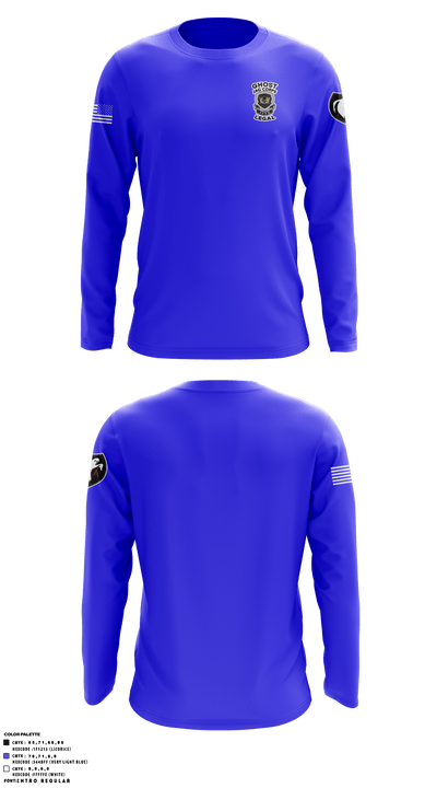 GHOST LEGAL 84434503 Long Sleeve Performance Shirt - 2