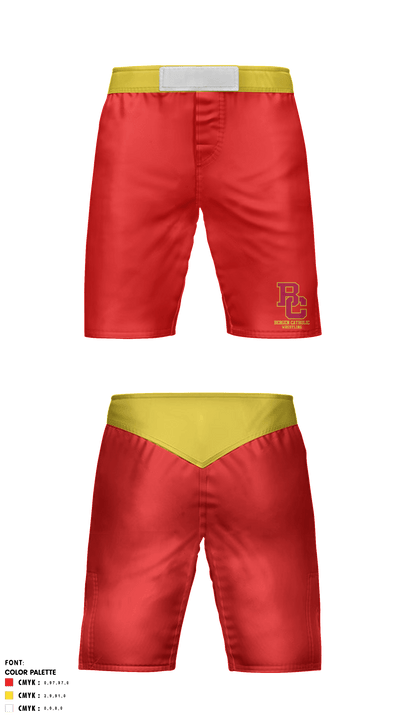 Bergen Catholic 40685857 Fight Shorts - 1