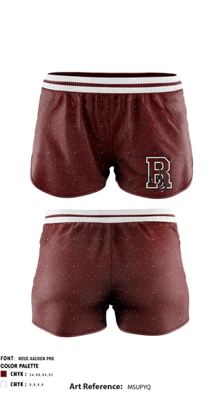 Women's Shorts, Rosemead High School Cheer, , Teamtime, Team time, sublimation, custom sports apparel, team uniforms, spirit wear, spiritwear, sports uniforms, custom shirts, team store, custom team store, fundraiser sports, apparel fundraiser