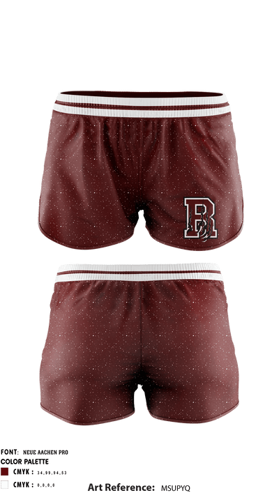 Rosemead High School Cheer 74452724 Women's Shorts - 1