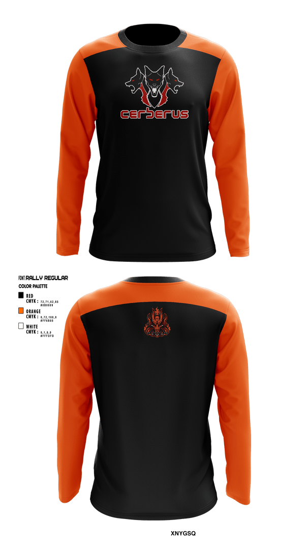 Long Sleeve Performance Shirt, Cerberus, Ice Hockey, Teamtime, Team time, sublimation, custom sports apparel, team uniforms, spirit wear, spiritwear, sports uniforms, custom shirts, team store, custom team store, fundraiser sports, apparel fundraiser