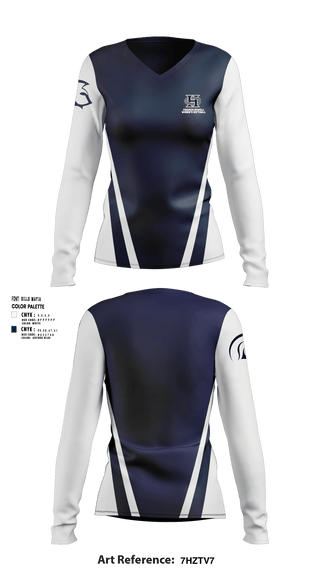 Women's Long Sleeve Vneck Shirt, Francis Howell Central High School Softball, Softball, Teamtime, Team time, sublimation, custom sports apparel, team uniforms, spirit wear, spiritwear, sports uniforms, custom shirts, team store, custom team store, fundraiser sports, apparel fundraiser