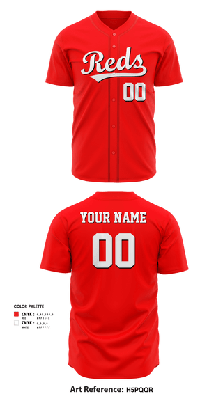 Full Button Baseball Jersey, Chesapeake Reds, Baseball, Teamtime, Team time, sublimation, custom sports apparel, team uniforms, spirit wear, spiritwear, sports uniforms, custom shirts, team store, custom team store, fundraiser sports, apparel fundraiser