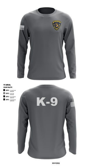 Long Sleeve Performance Shirt, , Police, Teamtime, Team time, sublimation, custom sports apparel, team uniforms, spirit wear, spiritwear, sports uniforms, custom shirts, team store, custom team store, fundraiser sports, apparel fundraiser