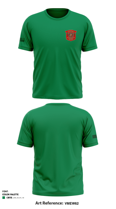 Bravo 6 MCSFCO 18617997 Short Sleeve Performance Shirt - 1