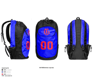 Gear Bag, Grapevine Mustangs - 11U, Baseball, Teamtime, Team time, sublimation, custom sports apparel, team uniforms, spirit wear, spiritwear, sports uniforms, custom shirts, team store, custom team store, fundraiser sports, apparel fundraiser
