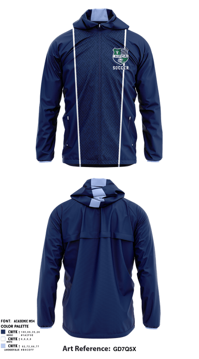 High Point Christian Academy 81980532 Windbreaker - 1