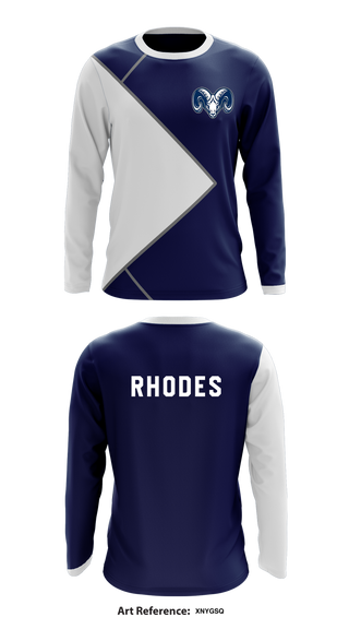 Rhodes 65073172 Long Sleeve Performance Shirt - 1