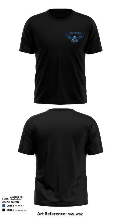 Coral Acadamy 17914225 Short Sleeve Performance Shirt - 8