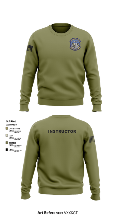 373 TRS / DET 12 70443179 Crew Neck Sweatshirt - 5