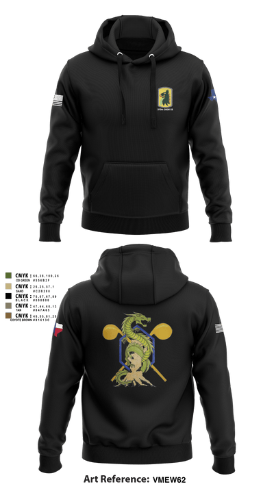 370th CHEM CO 84138167 Hoodie - 52
