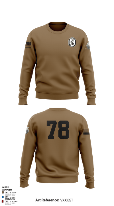 USS PORTER 70776734 Crew Neck Sweatshirt - 1