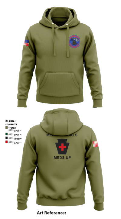 1-150TH AHB MED 80933966 Hoodie - 4