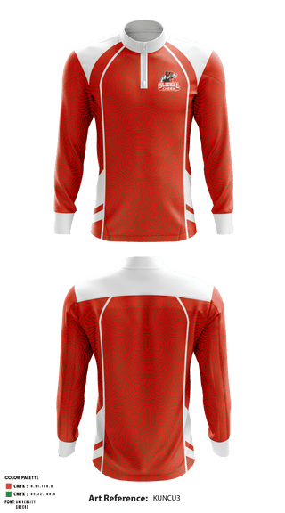 Quarter Zip Jacket, Slidell High School Cheer, School Spirit Store, Teamtime, Team time, sublimation, custom sports apparel, team uniforms, spirit wear, spiritwear, sports uniforms, custom shirts, team store, custom team store, fundraiser sports, apparel fundraiser