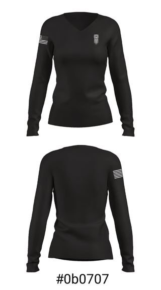 Women's Long Sleeve Vneck Shirt, , Army, Teamtime, Team time, sublimation, custom sports apparel, team uniforms, spirit wear, spiritwear, sports uniforms, custom shirts, team store, custom team store, fundraiser sports, apparel fundraiser