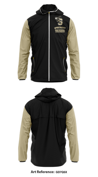 Windbreaker, Sprayberry High School Cross Country, Cross Country, Teamtime, Team time, sublimation, custom sports apparel, team uniforms, spirit wear, spiritwear, sports uniforms, custom shirts, team store, custom team store, fundraiser sports, apparel fundraiser