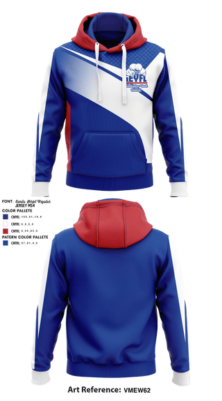 Hoodie, Southeastern Youth Football League, Football, Teamtime, Team time, sublimation, custom sports apparel, team uniforms, spirit wear, spiritwear, sports uniforms, custom shirts, team store, custom team store, fundraiser sports, apparel fundraiser