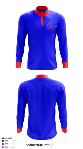 Quarter Zip Jacket, Grapevine Mustangs - 11U, Baseball, Teamtime, Team time, sublimation, custom sports apparel, team uniforms, spirit wear, spiritwear, sports uniforms, custom shirts, team store, custom team store, fundraiser sports, apparel fundraiser