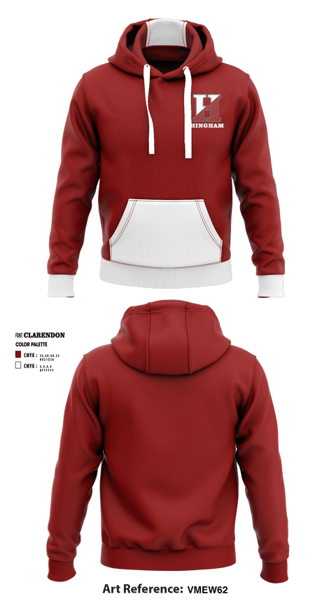 Hoodie, Hingham High School, Spirit Store, Teamtime, Team time, sublimation, custom sports apparel, team uniforms, spirit wear, spiritwear, sports uniforms, custom shirts, team store, custom team store, fundraiser sports, apparel fundraiser