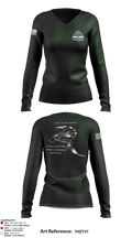 Wind River Agency Fire & Forestry 75939115 Women's Long Sleeve V-neck Shirt - 1
