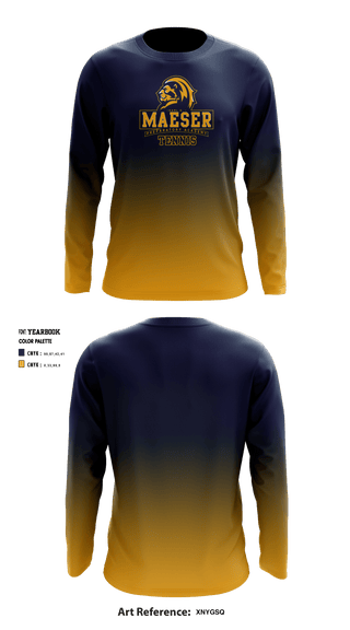 Long Sleeve Performance Shirt, Karl G Maeser Preparatory Academy Tennis, Tennis, Teamtime, Team time, sublimation, custom sports apparel, team uniforms, spirit wear, spiritwear, sports uniforms, custom shirts, team store, custom team store, fundraiser sports, apparel fundraiser