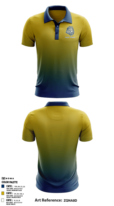 Foley High School Tennis 92073002 Short Sleeve Performance Polo - 1