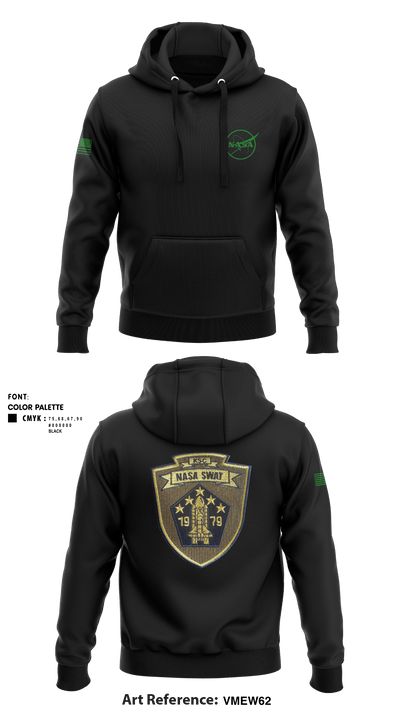 NASA SWAT 36071468 Hoodie - 1