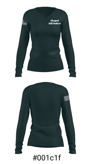 Women's Long Sleeve Vneck Shirt, , Police, Teamtime, Team time, sublimation, custom sports apparel, team uniforms, spirit wear, spiritwear, sports uniforms, custom shirts, team store, custom team store, fundraiser sports, apparel fundraiser