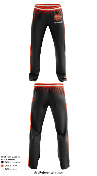 Sweatpants, Cedar Valley College Basketball, Women's Basketball, Teamtime, Team time, sublimation, custom sports apparel, team uniforms, spirit wear, spiritwear, sports uniforms, custom shirts, team store, custom team store, fundraiser sports, apparel fundraiser